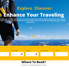 Travelusher Tour Website